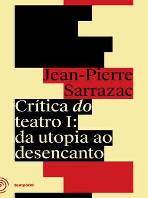 cover image of Crítica do teatro I